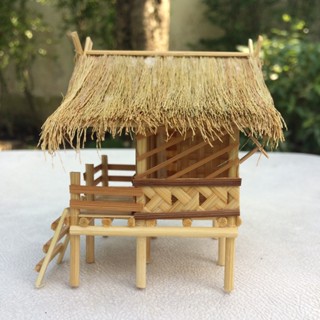 Hut Model โมเดลกระท่อม กระท่อมจิ๋ว บ้านไอ้ไข่