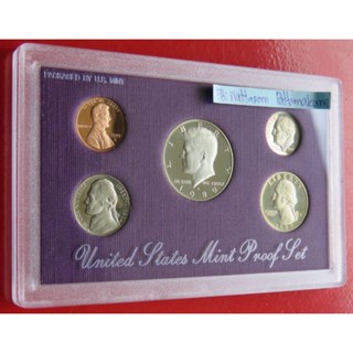 1989 USA Proof Set,5 Coins