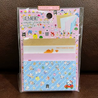 Tack Memo ลาย Sanrio Pixel เป็นกระดาษโน้ตฉีก มีทั้งแบบเนื้อกระดาษ เนื้อแผ่นใส มี 4 ลายในเซ็ต