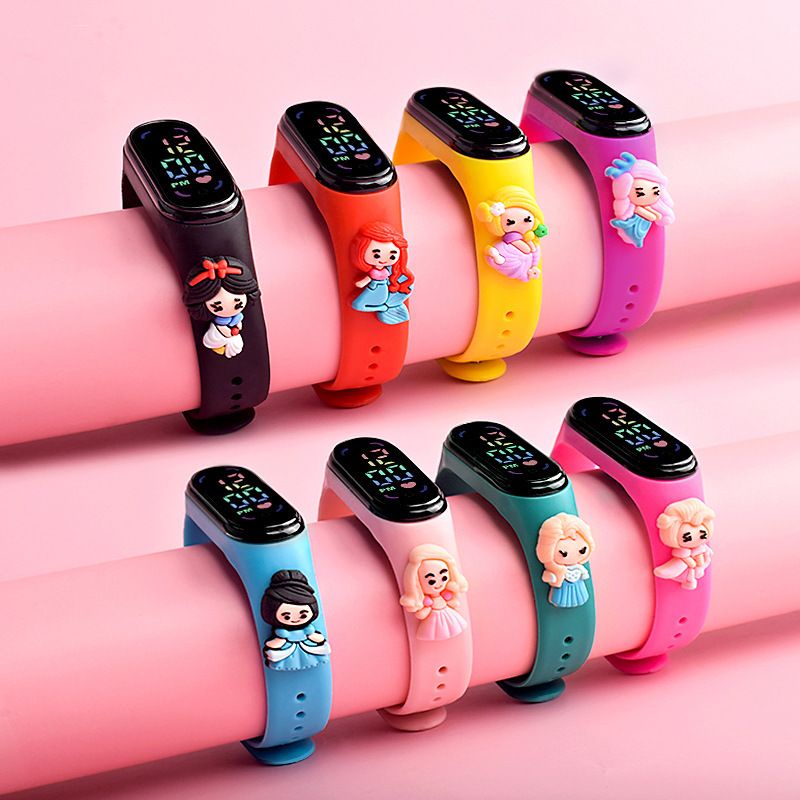 นาฬิกาข้อมือ สายรุ้นXIAOMI3 สายยางดิจิตอล ใหม่！！！ ดูเวลาวันที่ได้ ส่งจากไทยกทม