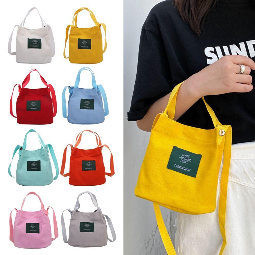 DSLONG กระเป๋าสะพายไหล่ ทรงโท้ท สําหรับสตรี