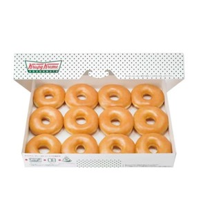 Krispy Kreme Doughnuts โดนัทคริสปี้ครีม รส Original Glazed (ออริจินอล)