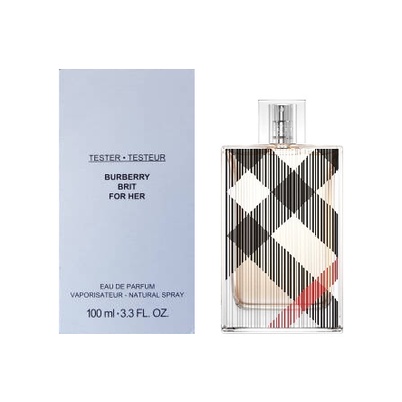 Burberry Brit For Her EDP 100 ml.  เทสเตอร์ กล่องขาว