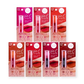 เคที่ดอลล์ วิทซี ทิ้นท์ Cathy Doll Vit C Water Tint  ลิปน้ำแร่ ลิปทิ้นท์ สีสด สีปากชัด ติดทนนาน