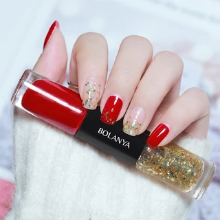 สีทาเล็บ 2in1 สีทาเล็บกึ่งเจล แห้งไว สีสวย สีทาเล็บเจล ยาทาเล็บลอกได้ น้ำยาทาเล็บ ยาทาเล็บ ไม่ต้องอบ
