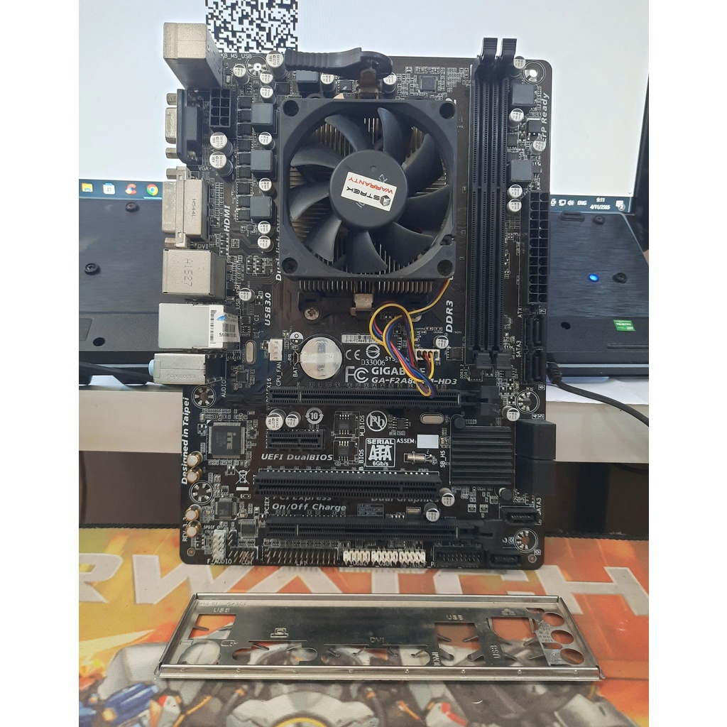 เมนบอร์ด พร้อม CPU AMD A8 7600 FM2 มีสินค้า