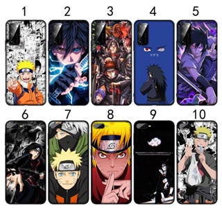 D19 เคสโทรศัพท์ซิลิโคน แบบนิ่ม ลายการ์ตูนนารูโตะ Uchiha Sasuke สําหรับ OPPO A5 A8 A9 A31 A32 A53 A73 2020 4G