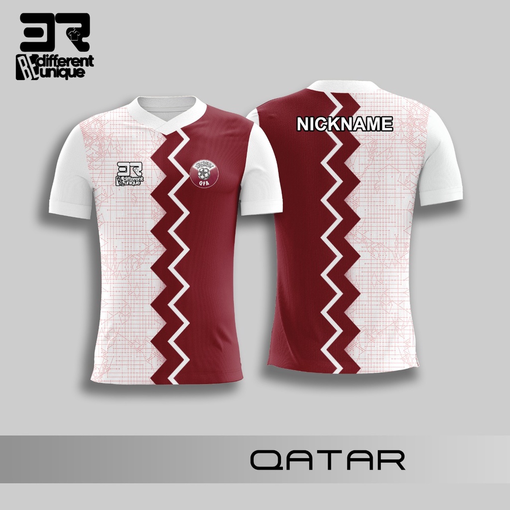 WORLD FOOTBALL JERSEY - QATAR / FOOTBALL JERSEY / FOOTBALL SHIRT / CHILDRENS JERSEY / ADULT / JUMBO 
