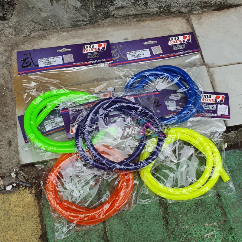 UMA Racing Breath Tube Bypass สายลมอเนกประสงค์สําหรับรถมอเตอร์ไซด์ทุกรุ่น