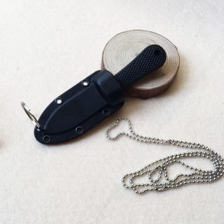 มีดห้อยคอ มีดพก Cold Steel Super Edge Neck Knife Serrated Blade พร้อมส่ง ราคาถูก