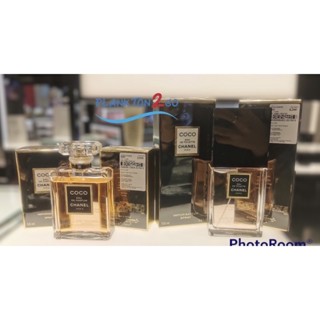 สูตรใหม่ ชาเนล Chanel COCO EDT, EDP  100 ml ป้ายคิง ปี22 กล่องดำ