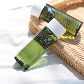 เพียวออย Pure oil เช็ดขี้ไคล 100 ml.