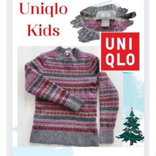 เสื้อกันหนาวเด็กUniqlo แท้ญี่ปุ่น