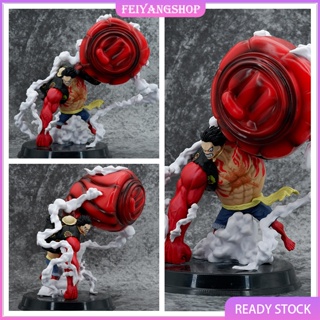 ฟิกเกอร์วันพีช ฟิกเกอร์ One Piece Gear Fourth Snake Man Luffy 4 แอ็คชั่น PVC สําหรับตกแต่งบ้าน