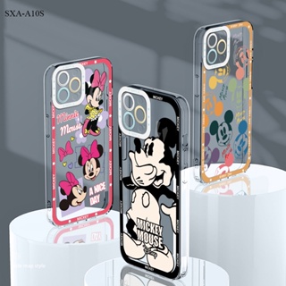 Compatible With Samsung Galaxy A10S A10 A22 A03 A03S A20S A20 A30 A30S A50 A50S Core 4G 5G เคสซัมซุง สำหรับ Cartoon Mouse เคส เคสโทรศัพท์ เคสมือถือ Full Soft Casing Protective Back Cover Shockproof Cases