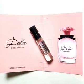 DOLCE GABBANA DOLCE Garden EAU DE PARFUM น้ำหอม D&amp;G ขนาดทดลอง ปริมาณ 1.5 ml. หลอดสเปรย์ กลิ่นหอมหวาน