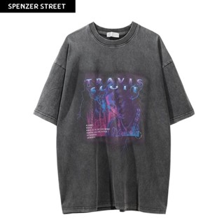 Spenzer.street | Travis scott เสื้อโอเวอร์ไซส์ เสื้อผ้าสตรีท เสื้ออปป้า เกาหลี เสื้อy2k ทราวิส 2pac ฮิต 2022  มาใหม่