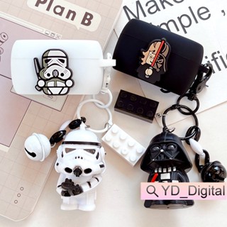 เคสซิลิโคนนิ่ม ลาย Star Wars พร้อมจี้ สําหรับ Jabra ELITE 5 ELITE 3 E2 E4 75T 85T 65T