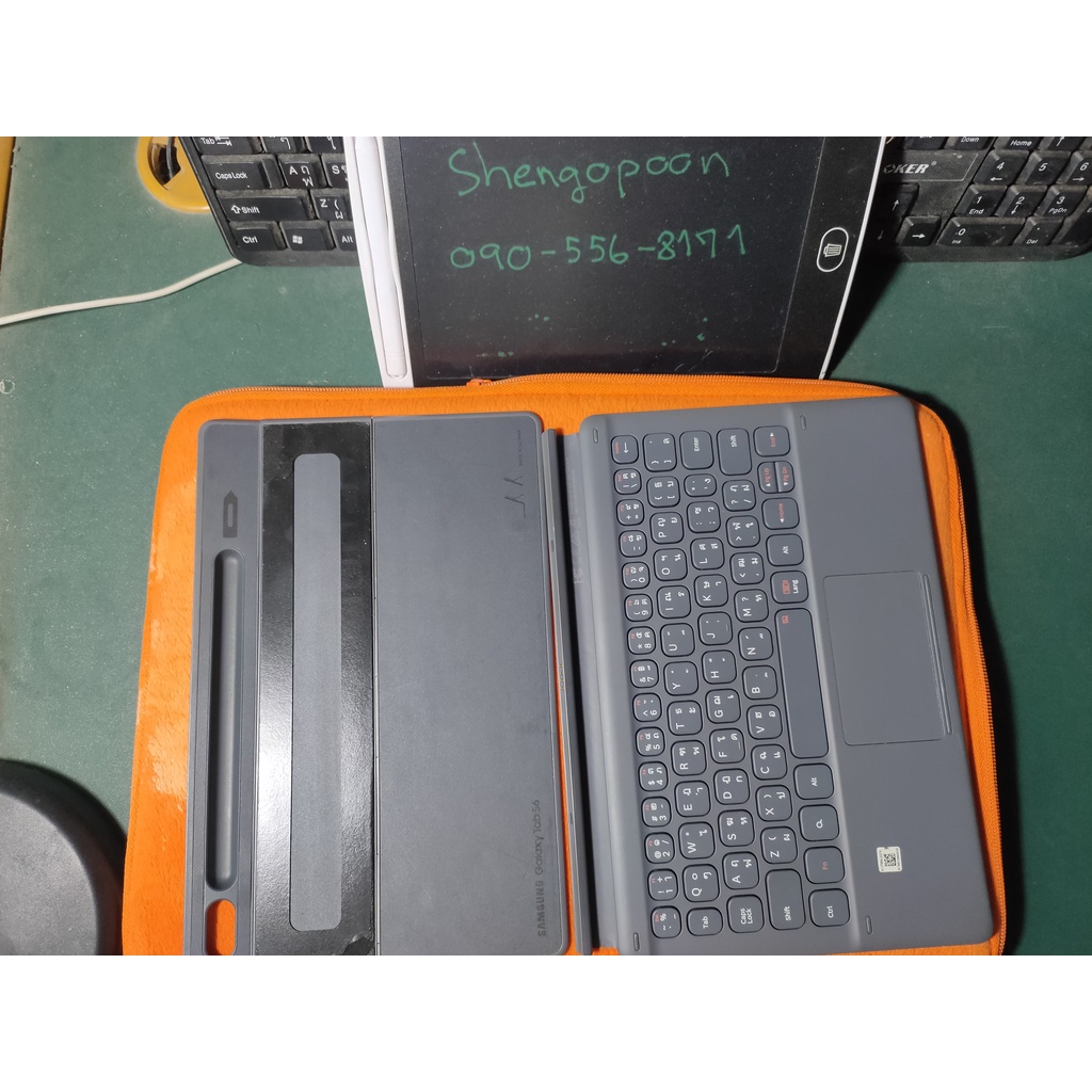 เคสคีย์บอร์ดไร้สาย Galaxy Tab S6 Book Cover Keyboard