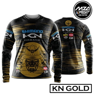 เสื้อกีฬาตกปลา Shimano KN HAGANE Edition | เสื้อผ้า ป้องกันรังสียูวี แบบแห้งเร็ว สําหรับตกปลา | ขนาดบาจูแพนซิ่ง