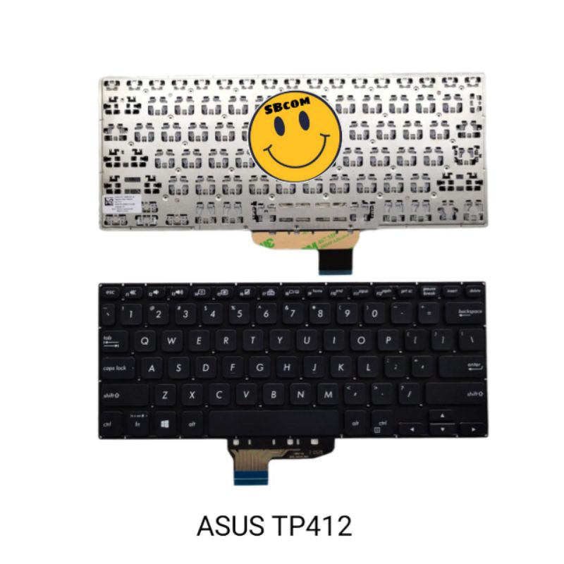 Asus vivobook TP412 TP412U TP412UA TP412D TP412UA TP412D TP412FA Backlite คีย์บอร์ด