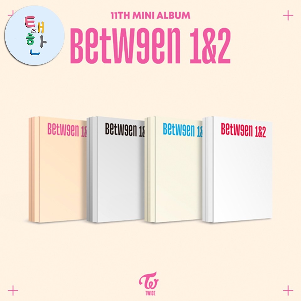 พร้อมส่ง [TWICE] อัลบั้ม BETWEEN 1&2 (The 11th Mini Album) [+POSTER]