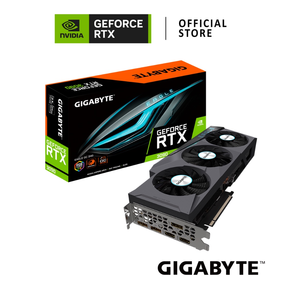 GIGABYTE NVIDIA® GeForce RTX™ 3090 EAGLE OC 24GB การ์ดจอ