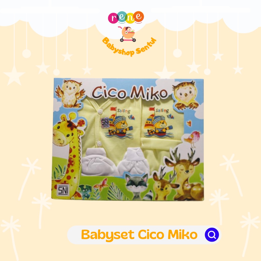 ชุดของขวัญแพ็คเกจเด็ก SETBABY SET CIKO MIKO
