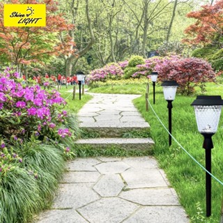 shinelight JD-X79A  JD-X89A โคมไฟปักดินโซล่าเซลล์  พลังงานแสงอาทิตย์  ปรับได้ 2สีในโคมเดียวกัน