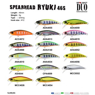 เหยื่อปลอม Duo Spearhead Ryuki 46S (ของแท้ 100%)