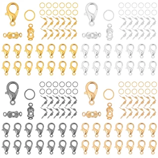 วัสดุทำเครื่องประดับ DIY: แหวน, ตะขอ, และกุญแจกุ้งก้ามกราม