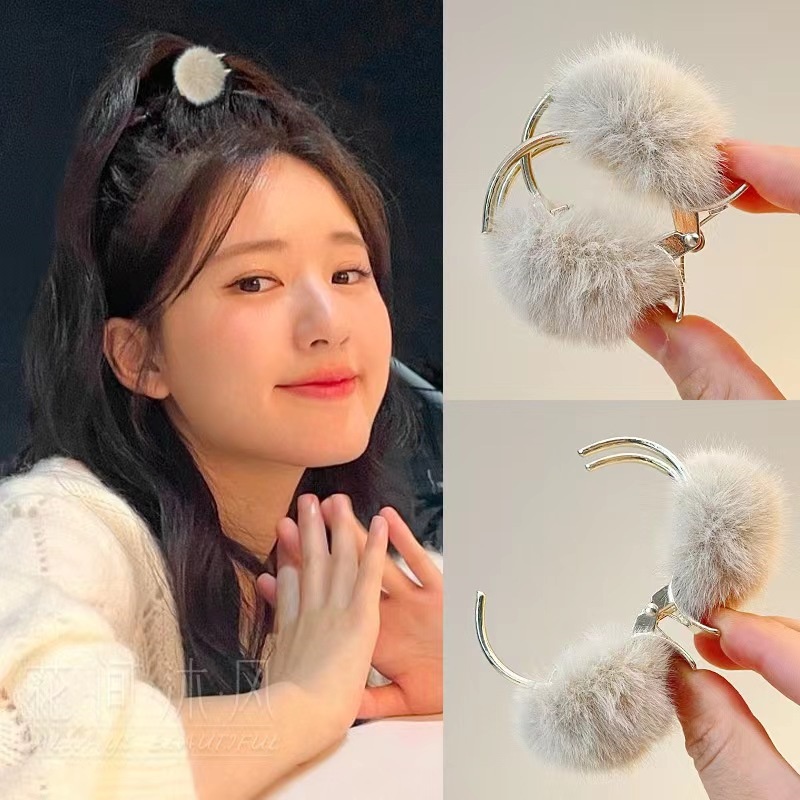 คลิปหนีบโลหะ รูปตุ๊กตาน่ารัก แฟชั่นฤดูใบไม้ร่วง และฤดูหนาว สไตล์เกาหลี 2022