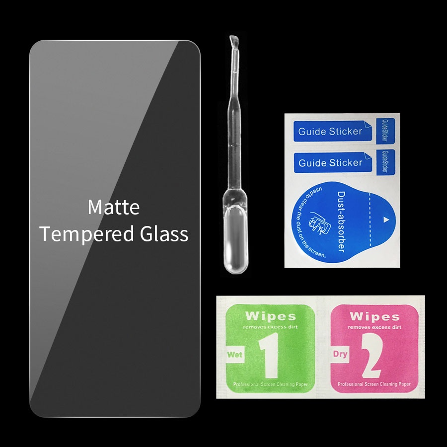 2 PC Matte tempred glass สําหรับ Xiaomi POCO X3 X4 X5 X6 X7 NFC X4 GT M3 M4 M5 M5s M6 M7 F3 F4 F5 F6 F7 Pro Ultra C40 C61 C65 C71 C75 C85 ฟิล์มป้องกันลายนิ้วมือ - รูปที่ 6