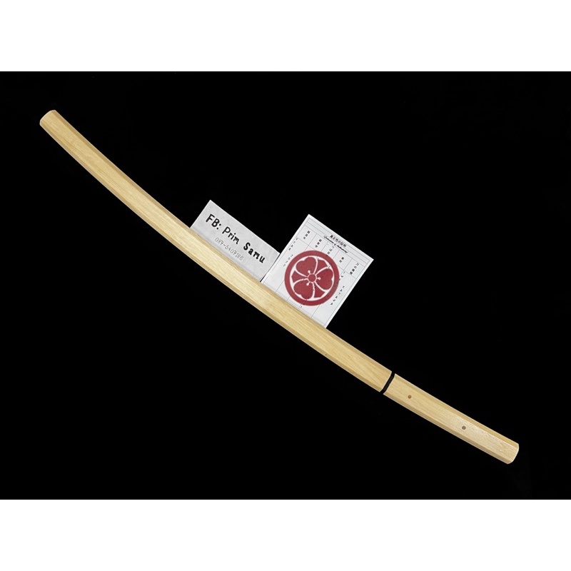 ชิราซายะ ไม้เมเปิ้ล ขนาดคาตานะ เหล็ก T10 ฮาม่อนเขามังกร