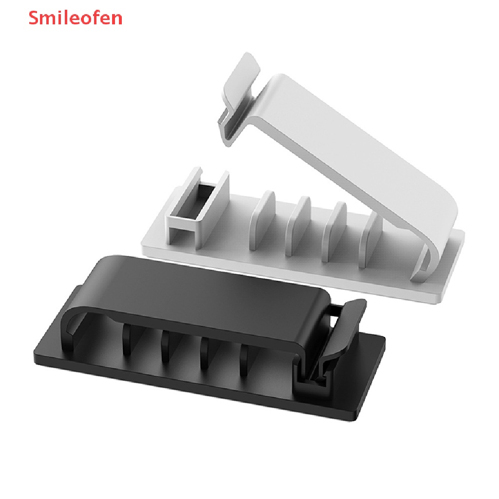[Smileofen] ใหม่ อุปกรณ์คลิปหนีบ จัดเก็บสายเคเบิล สายหูฟัง USB สําหรับเมาส์ สายไฟ