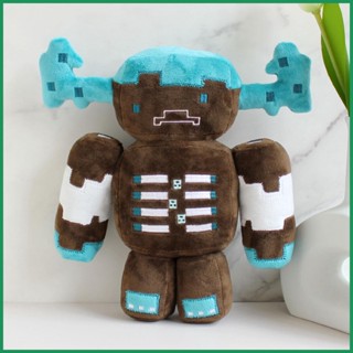 Minecraft Warden Plush My World พิมพ์ตุ๊กตาวัวของเล่นตุ๊กตา