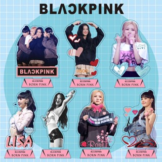 Blackpink lisa jisoo rose jennie BORNPINK สัญญาณยืนอะคริลิค