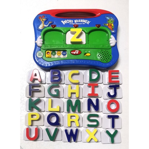 เครื่องอ่านภาษา 3 อักษร ติดตู้เย็นได้ LeapFrog Word Whammer Fridge Phonics Set