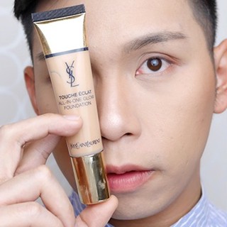 แท้ทั้งร้าน !! แบ่งขายรองพื้นรุ่นออร่า YSL TOUCHE ECLAT ALL-IN-ONE- GLOW FOUNDATION