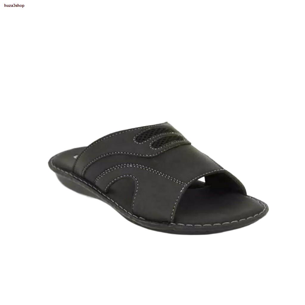 สินค้าเฉพาะจุด✢✹☸Bata MEN'S COMFIT รองเท้าแตะลำลอง แบบสวม สีดำ รหัส 8616181 Mensandal Fashion SUMMER