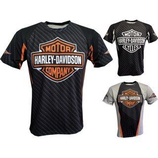 เสื้อยืด พิมพ์ลายรถจักรยานยนต์ Harley Davidson Biker Maglietta Camiseta เหมาะกับของขวัญคริสต์มาส สไตล์สปอร์ต