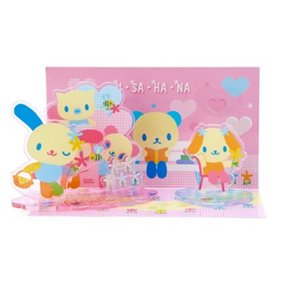 สแตนดี้อะคริลิคตั้งโชว์ Memories of Sanrio Heisei แบบ Usahana ขนาด 13.5 x 0.4 x 13.5 ซม.