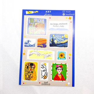 Art Sticker สติกเกอร์งานศิลปะ [Saina3]