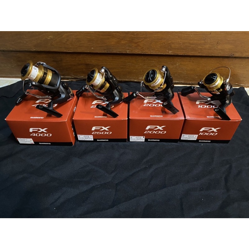 Shimano FX เบอร์ 1000 / 2000 / 2500HG / C3000 / 4000 พร้อมใบรับประกันรอก