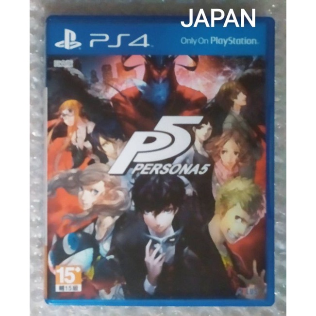 P5 PERSONA5 Z3 JAPANESE PS4 R3 PLAYSTATION 4 JRPG P 5 PERSONA GAME OF THE YEAR PS5 JP JAPAN
