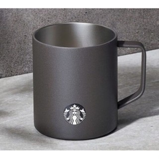 🎀【พร้อมส่ง】 2019 แก้วสตาร์บัคส์เกาหลี Starbucks Korea SS black debbie mug 414ml/ 14oz