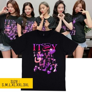 เสื้อยืด พิมพ์ลาย itzy tour CHECKMATE RASTER Version สไตล์เกาหลี 2022