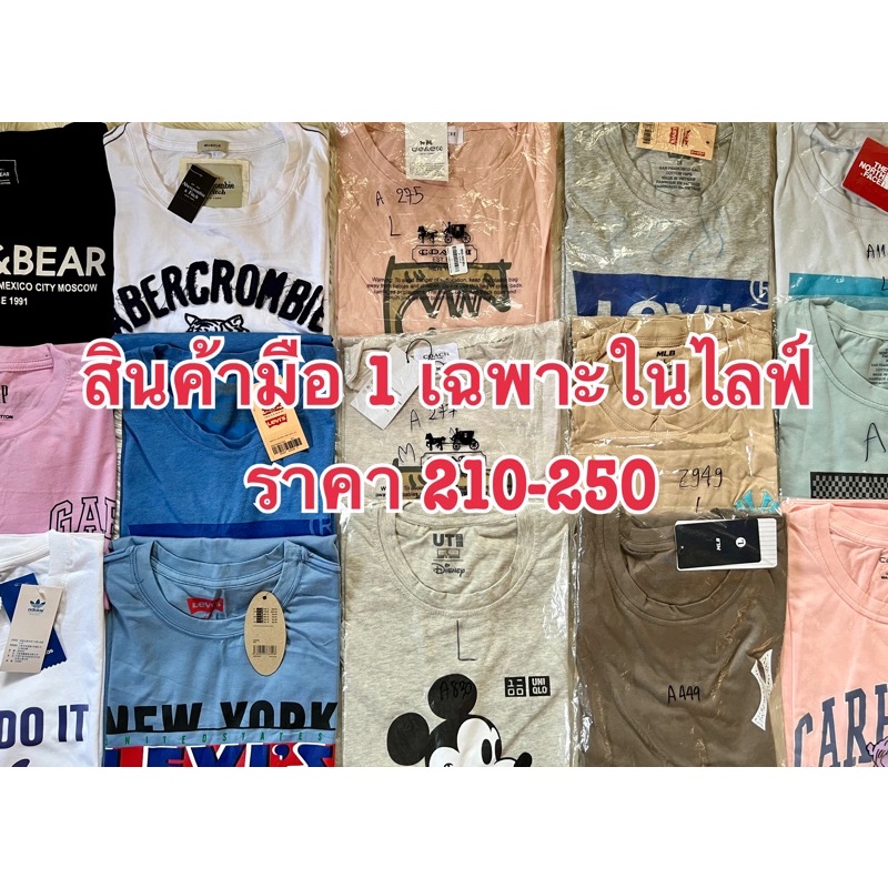 มือ 1 เฉพาะใน live ราคา 210-380
