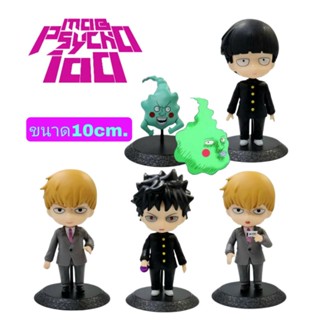 โมเดลฟิกเกอร์ Mob Psycho 100 ม็อบไซโค100 เซ็ท5ตัว ขนาด10cm.