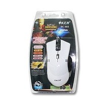 OKER DL-303 Mouse เมาส์ เกมส์ computer มีไฟ .